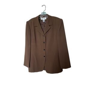 Rena Rowan Women’s Brown Pants Suit Size 14.